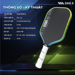 Vợt Pickleball PLUSX RIPTIDE IV - 14MM