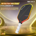 Vợt Pickleball PLUSX CHALLENGER 3 - 16MM
