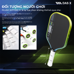 Vợt Pickleball PLUSX RIPTIDE IV - 14MM