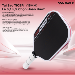 Vợt Pickleball PLUSX TIGER I - 16MM