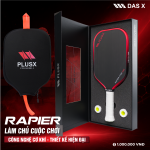 Vợt Pickleball PLUSX RAPIER - 16MM