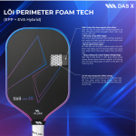 Vợt Pickleball PLUSX Uzii-4S - 16MM