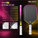 Vợt Pickleball PLUSX CHALLENGER 3 PRO - 16MM