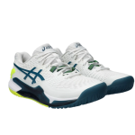 Giày Tennis Asics GEL-RESOLUTION 9 White/Teal