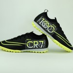 Xstorm CR7 100 cổ lửng - Đen chuối