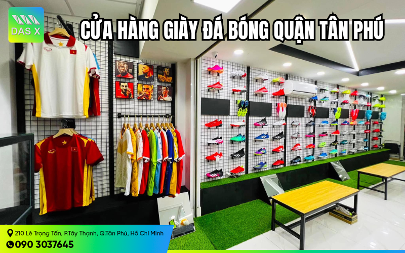 Cửa hàng giày đá bóng quận Tân Phú uy tín | DAS X SPORT