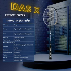 Vợt cầu lông DAS X XSTROX 100 ZZX