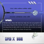 Vợt cầu lông DAS X 362 - Tím đen