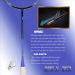 Vợt cầu lông DAS X 362 - Tím đen