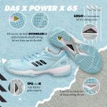 Giày Cầu Lông DAS X POWER X 65 - Xanh ngọc