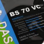 Dây vợt cầu lông bộ DAS X BS 70 VC - Hồng hoa anh đào