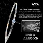 Vợt cầu lông DAS X AERO X9 - Trắng xám