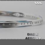 Vợt cầu lông DAS X AERO X9 - Trắng xám