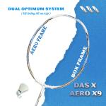 Vợt cầu lông DAS X AERO X9 - Trắng xanh