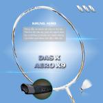 Vợt cầu lông DAS X AERO X9 - Trắng xanh