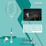 Vợt cầu lông DAS X AERO X9 - Trắng xanh ngọc