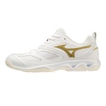 Giày Cầu Lông Mizuno Dynablitz - Trắng Vàng Chính Hãng