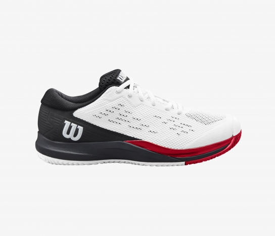 GIÀY TENNIS WILSON RUSH PRO ACE (WHITE / BLACK / RED)