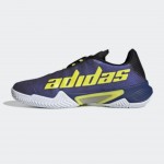 GIÀY TENNIS ADIDAS BARRICADE (BLACK BLUE MET / CLOUD WHITE / ACID YELLOW)