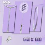 Vợt cầu lông DAS X 362 - Trắng tím nhạt
