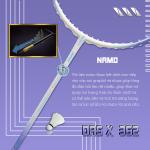 Vợt cầu lông DAS X 362 - Trắng tím