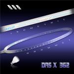 Vợt cầu lông DAS X 362 - Trắng tím