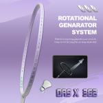 Vợt cầu lông DAS X 362 - Trắng tím nhạt