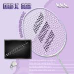 Vợt cầu lông DAS X 362 - Trắng tím nhạt