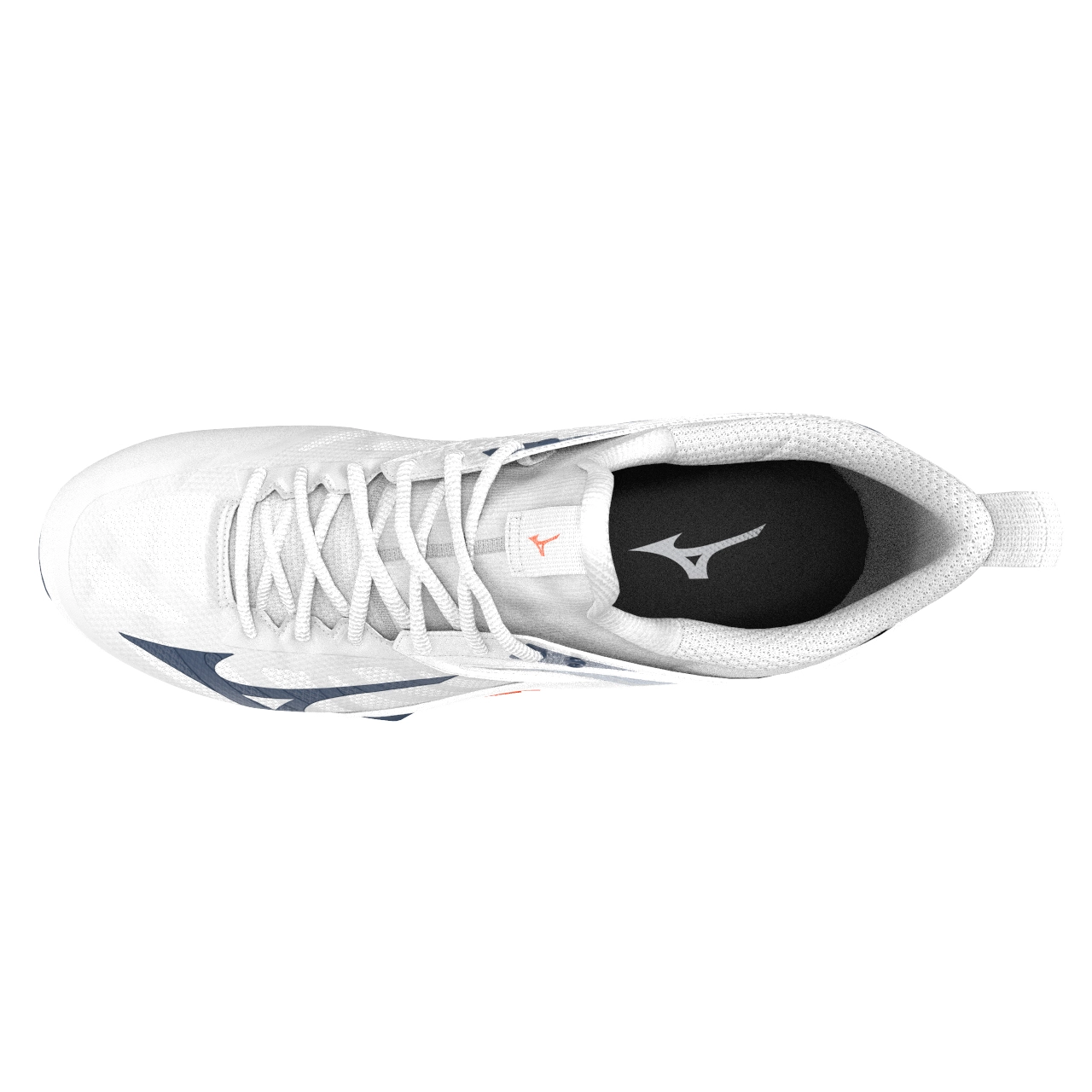 Giày cầu lông Mizuno Wave Dimension - Trắng Xanh chính hãng
