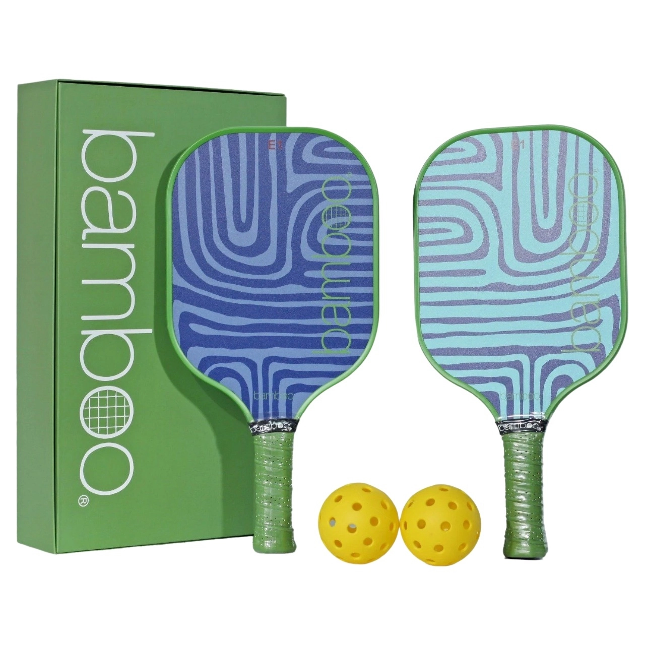Set vợt Pickleball Bamboo E1 chính hãng