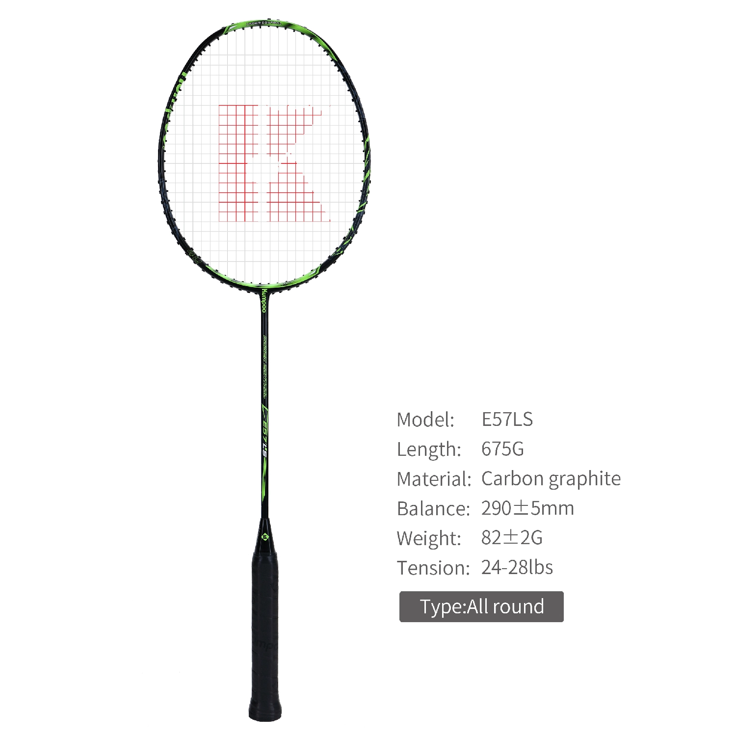 Vợt cầu lông Kumpoo Power Control E57LS chính hãng