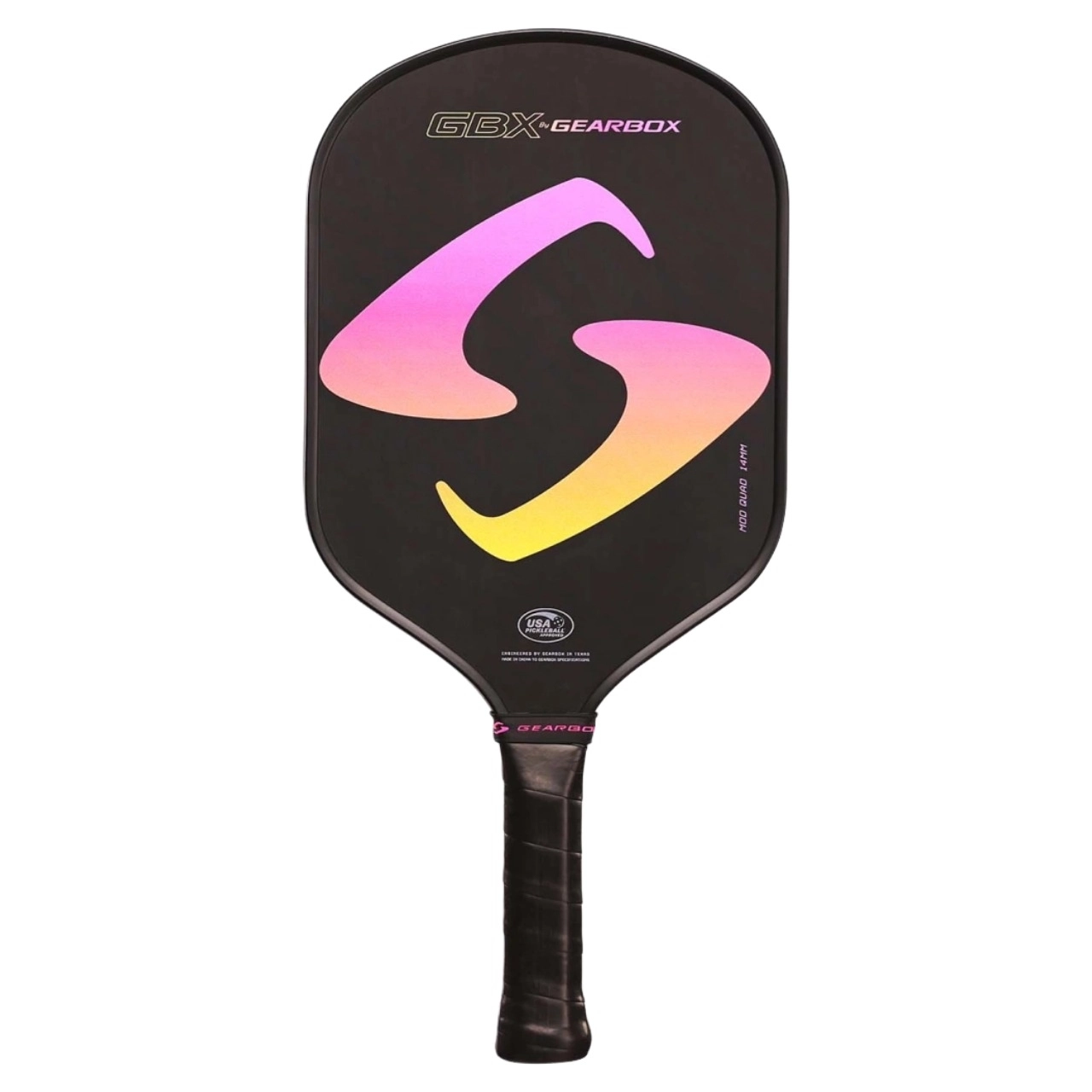 Vợt Pickleball Gearbox GBX ModQuad 14mm chính hãng