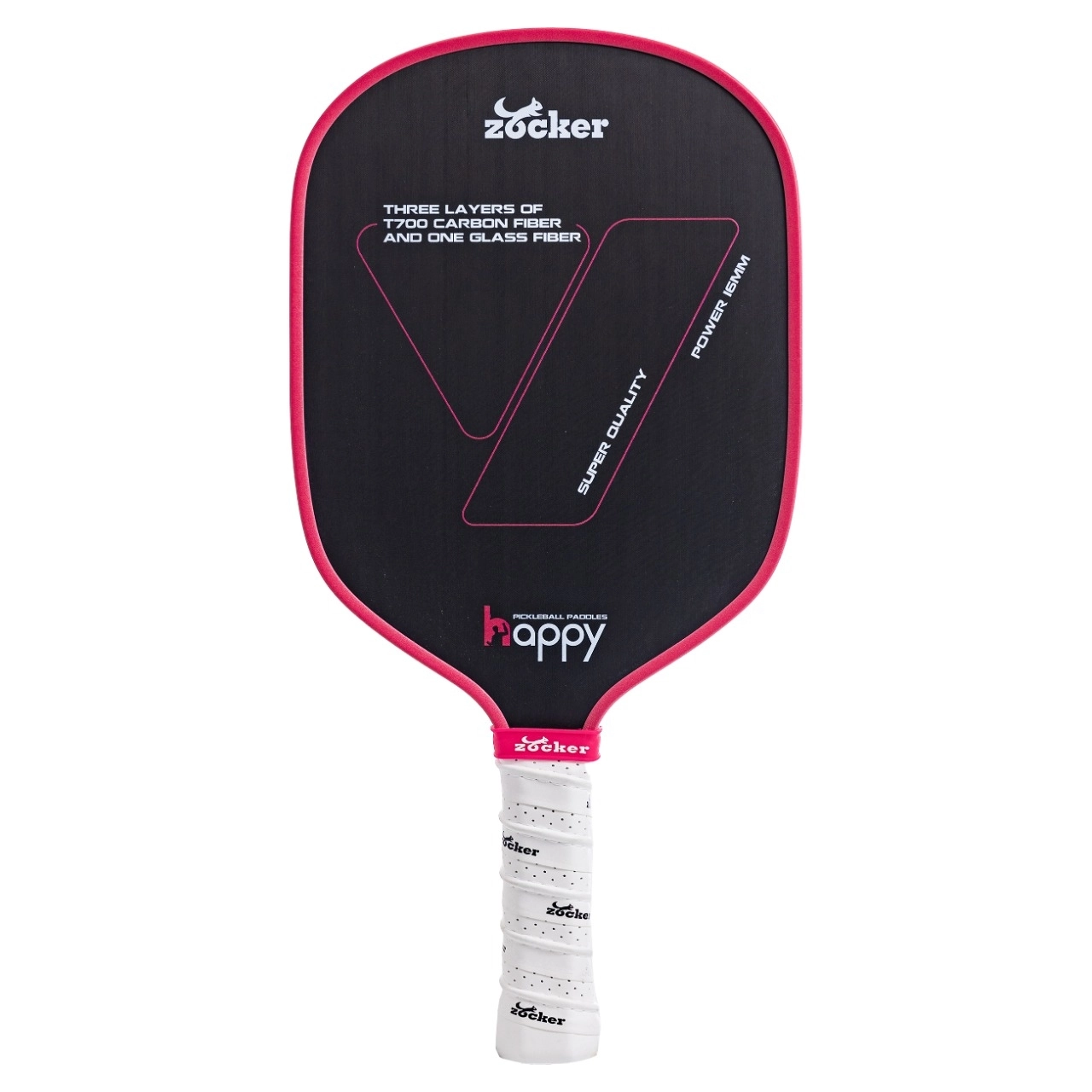 Vợt Pickleball Zocker Happy HP2 Super Quality