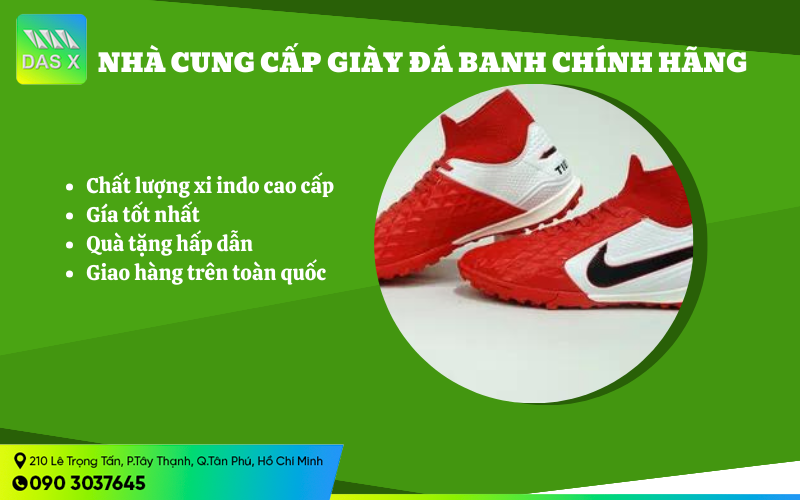 Nhà cung cấp giày đá banh chính hãng giá rẻ | Dasxsport