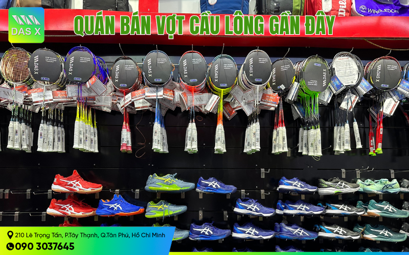 Quán bán vợt cầu lông gần đây: Địa chỉ cầu lông uy tín nhất