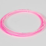 Dây vợt cầu lông bộ DAS X BS 73 CF - Hồng trắng
