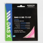 Dây vợt cầu lông bộ DAS X BS 73 CF - Hồng trắng