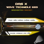Vợt cầu lông DAS X WAVE TECHNIOLE 689