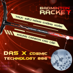 Vợt cầu lông DAS X COSMIC TECHNOLOGY 886
