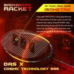 Vợt cầu lông DAS X COSMIC TECHNOLOGY 886