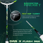 Vợt cầu lông DAS X FLASH 986