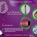 VỢT DAS X SMASH ACE 86
