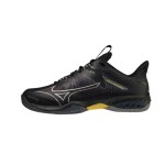 Giày Cầu Lông Mizuno Wave Claw Neo 2 - Đen Bạc Xanh Chính Hãng
