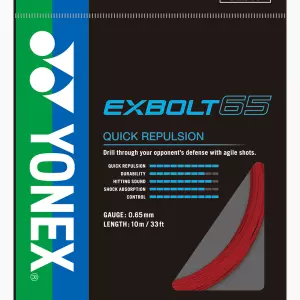 YONEX EXBOLT 65 RED