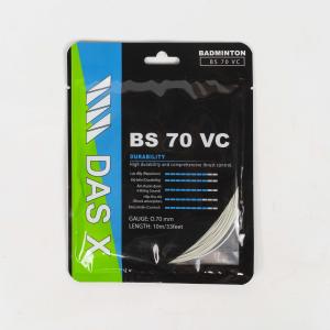Dây vợt cầu lông bộ DAS X BS 70 VC - Xám